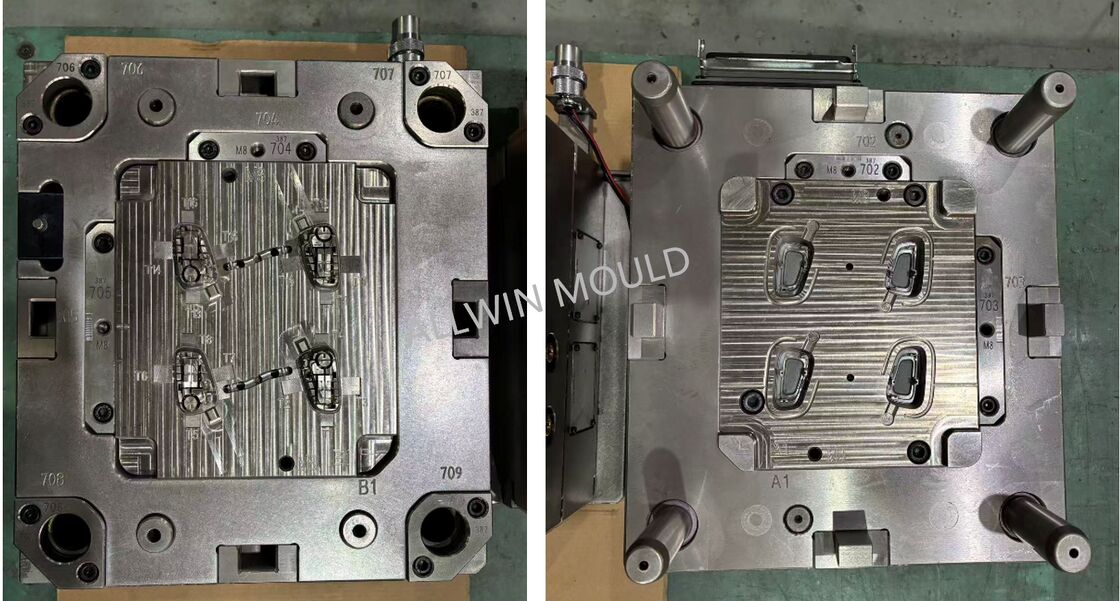 Composants de moules en plastique pour injection médicale, outillage, faible volume