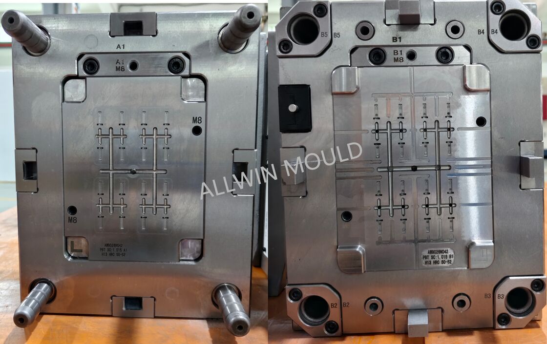 Çok boşluklu Plastik Enjeksiyon Kalıp Bileşenleri Aletleme CNC İşlenmiş Plastik Parçalar