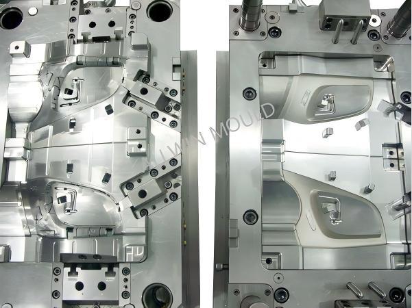 E Lock Cover 2K Automotive Injection Mold for Precision Parts