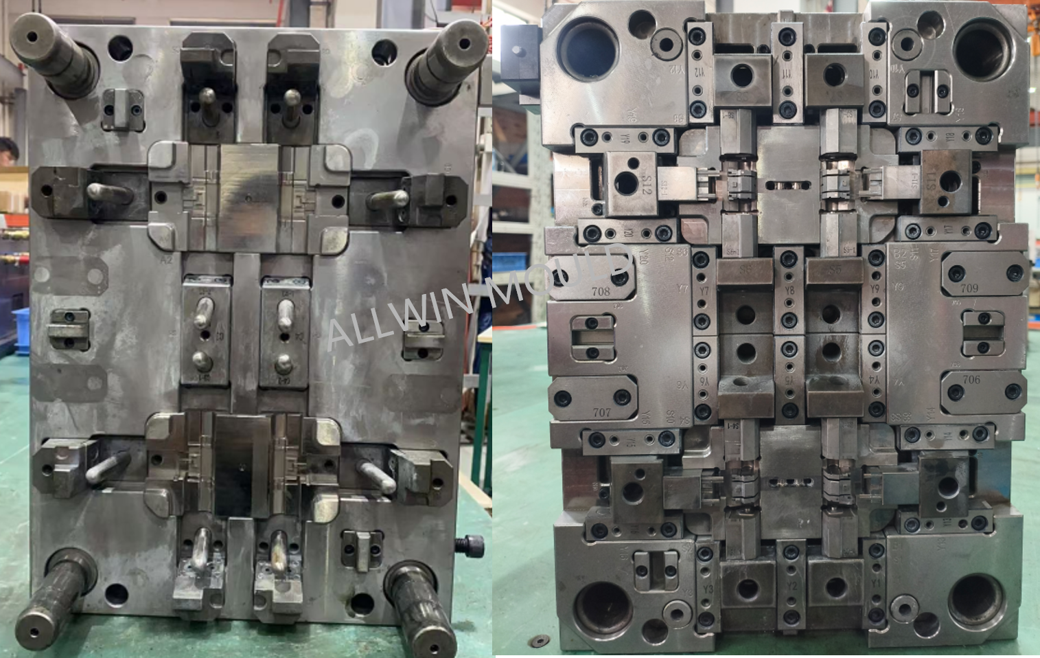 Custom Plastic Moulding Parts Injection Molded Mold Mass Production